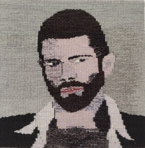 Portrait of an Artist 29x29cm.